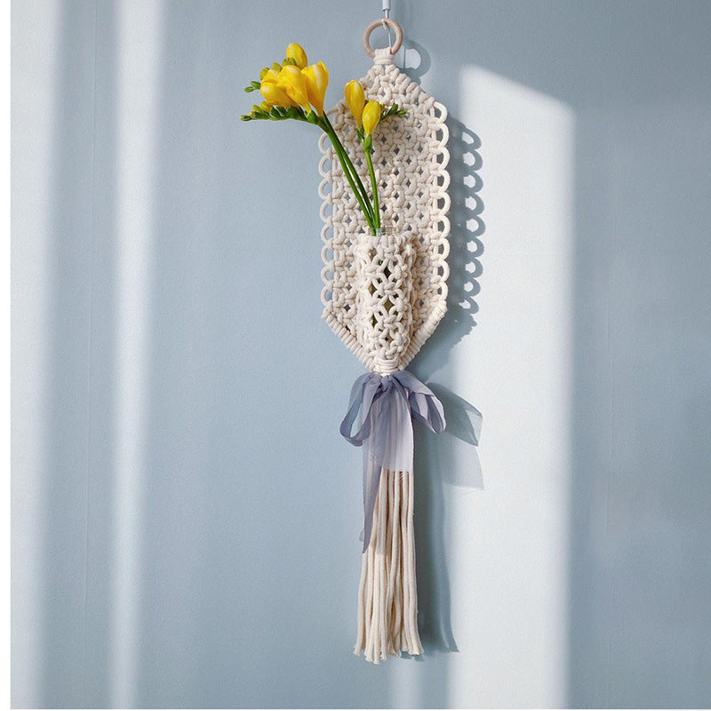 Decorative Macramé Wall Hanging Organizer