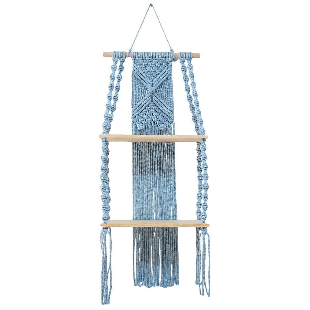 Decorative Macramé Wall Shelf