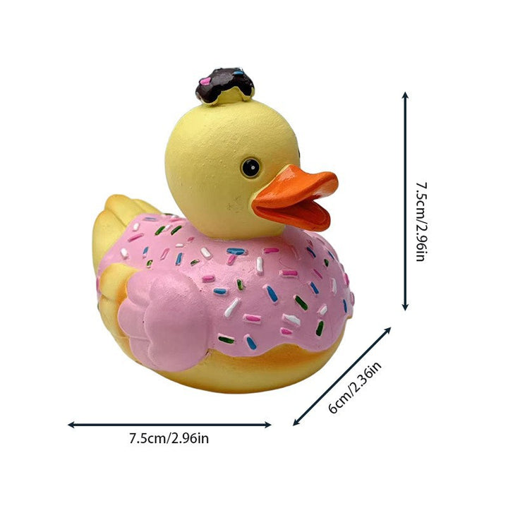 Funny Decor Rubber Duck with Sprinkles
