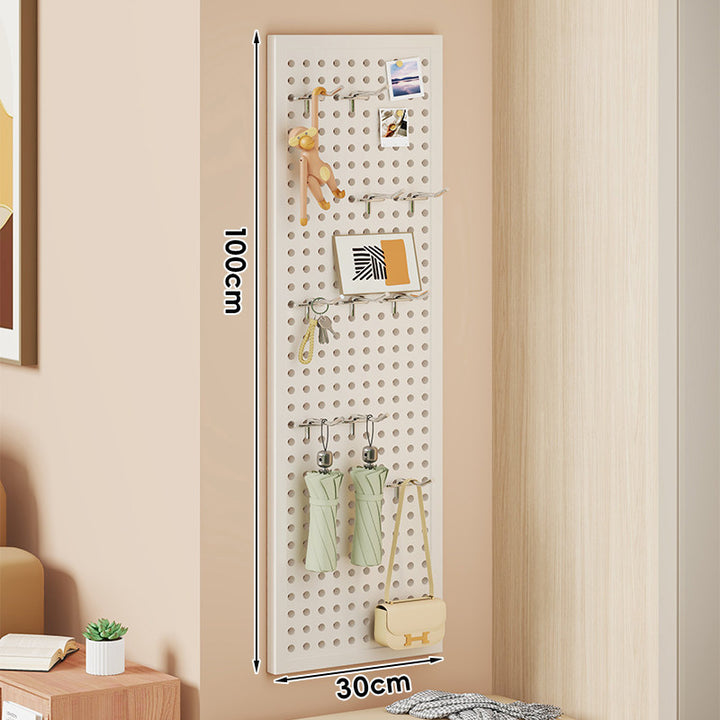 S-Shaped Offset Pegboard Utility Hooks with Support Post