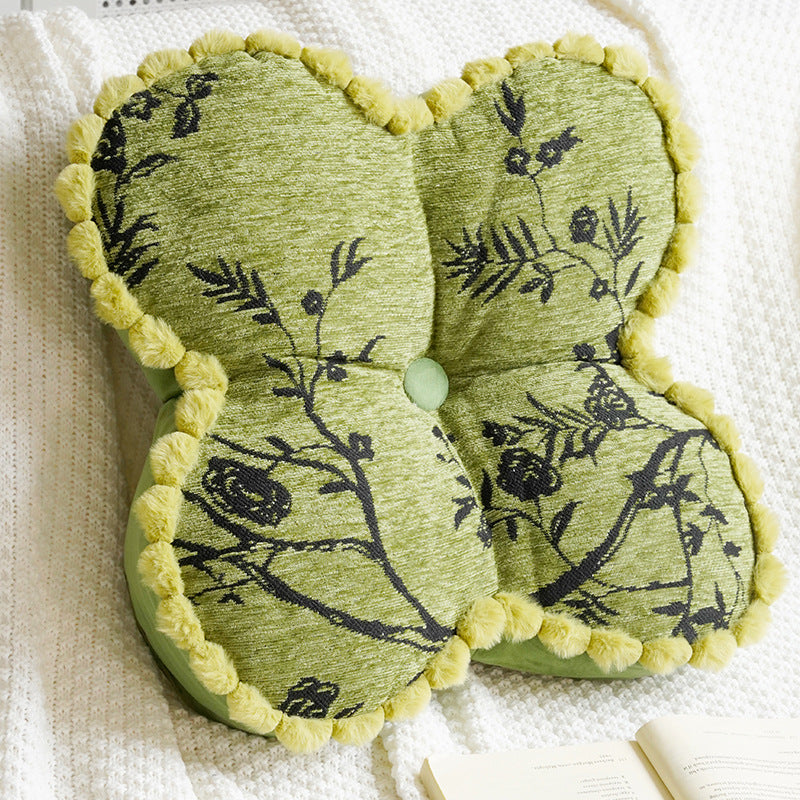 Floral Shaped Decorative Pillow
