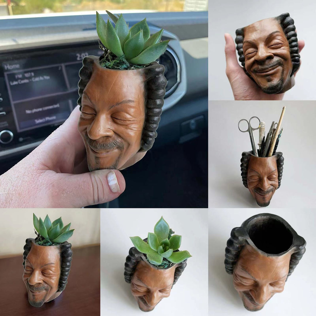 Whimsical Face Planter