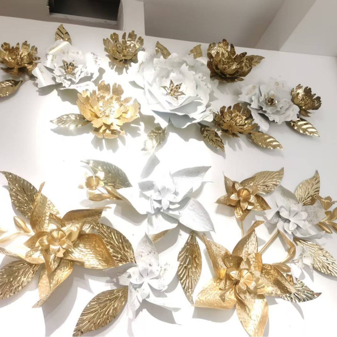 Decorative Floral Wall Sculptures