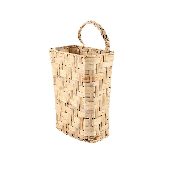 Handwoven flower basket