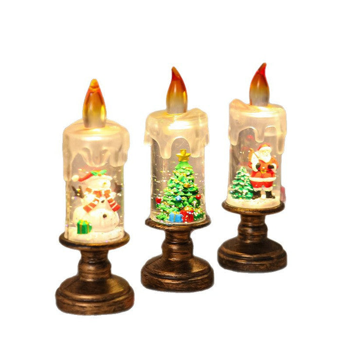 Nostalgic LED Christmas candle decoration
