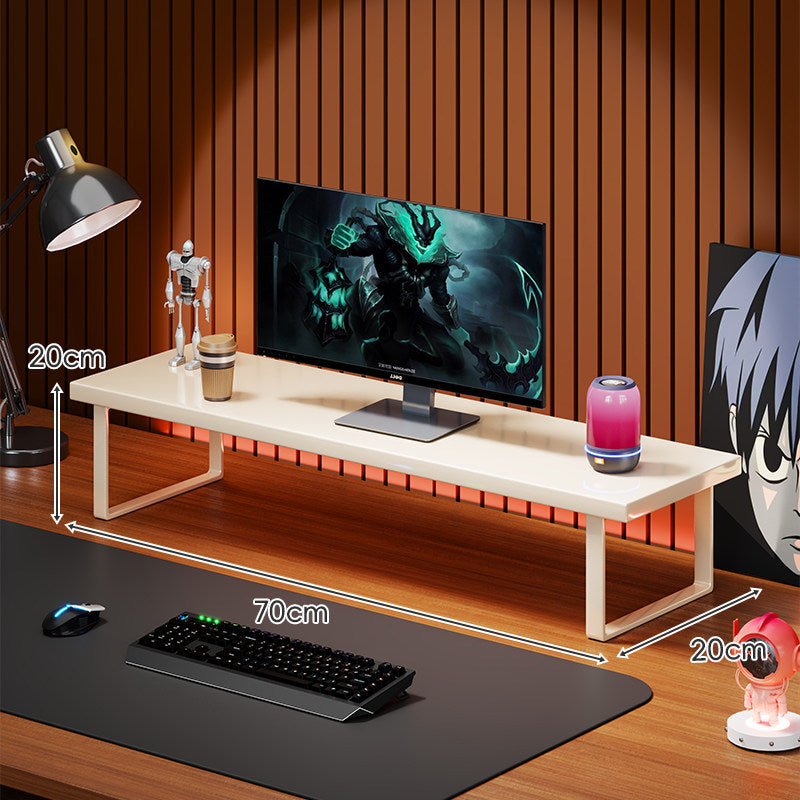 Solid Wood Monitor Riser Shelf