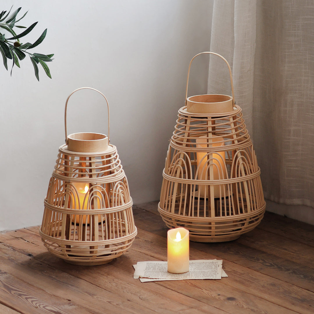 Handcrafted Rattan Lantern