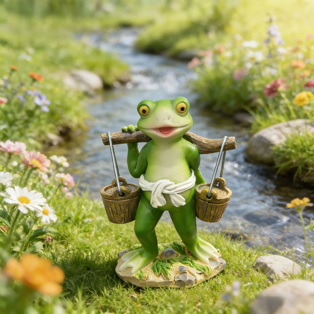 Playful Frog Decor