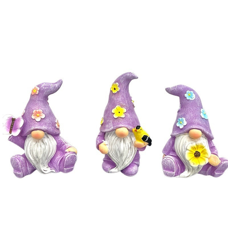 Playful Garden Gnome Decoration