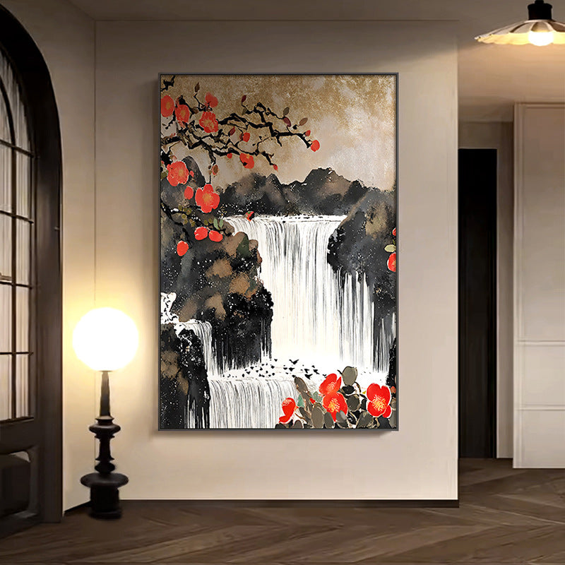 Asian-Inspired Decorative Framed Wall Art