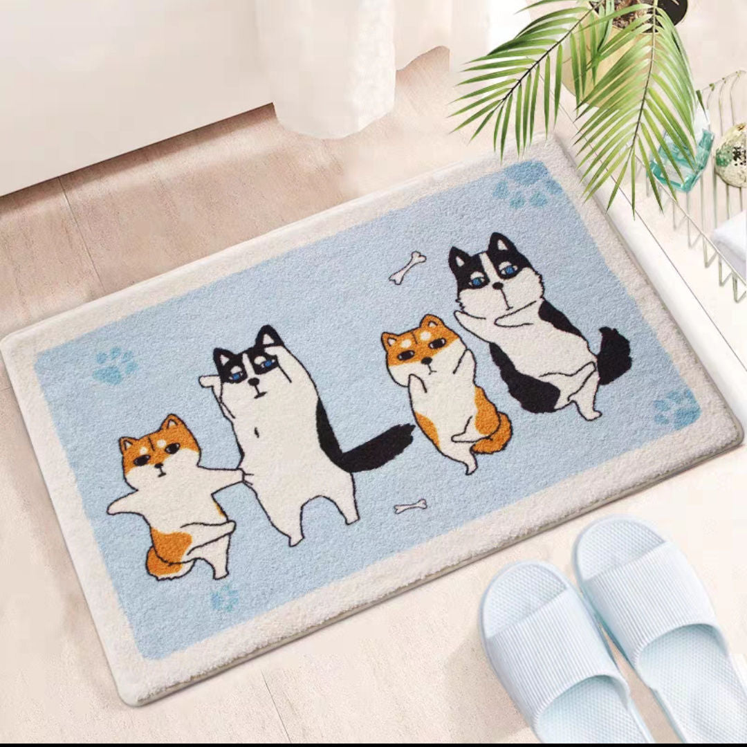 Fun Bear-Shaped Bath Mat
