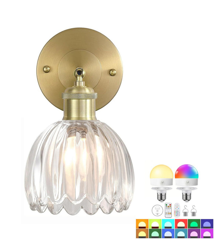 Elegant Glass Wall Lantern