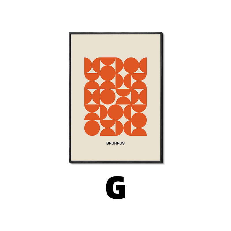 Bauhaus Geometric Wall Art Print
