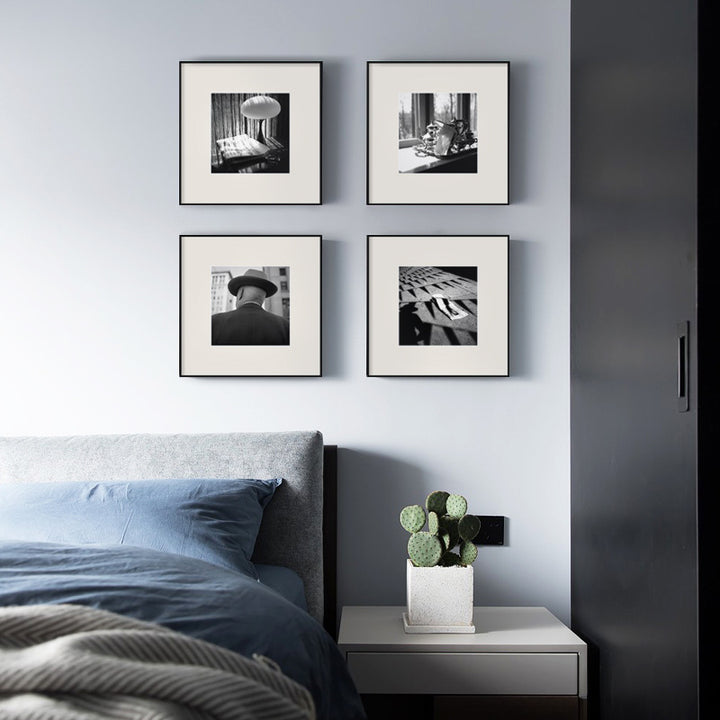 Framed Black and White Photography Artwork