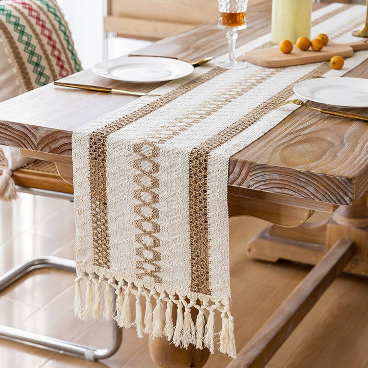 Woven Bohemian Table Runner