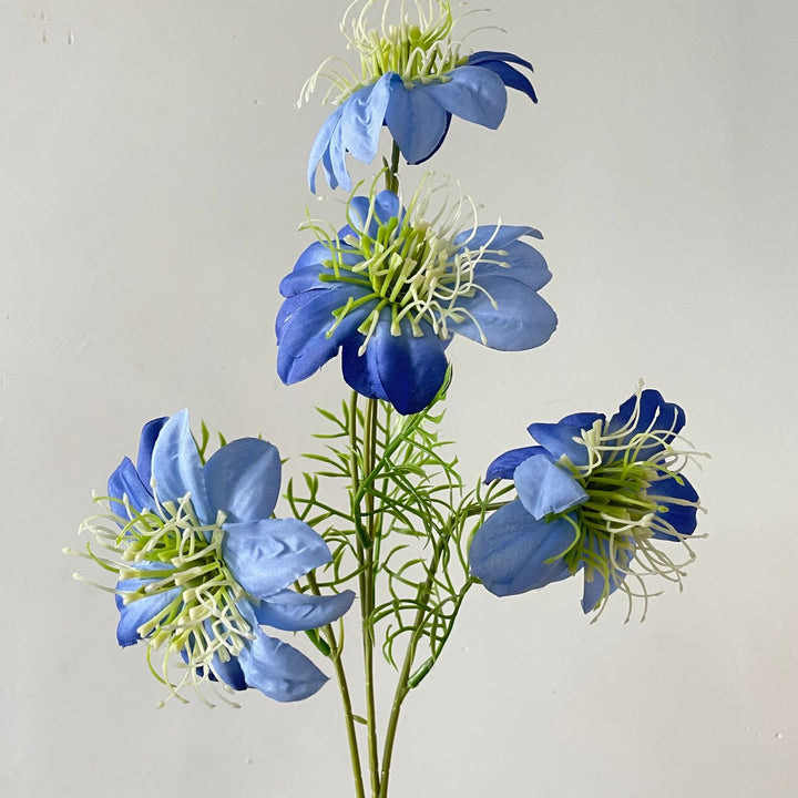 Artificial Blue Floral Bouquet