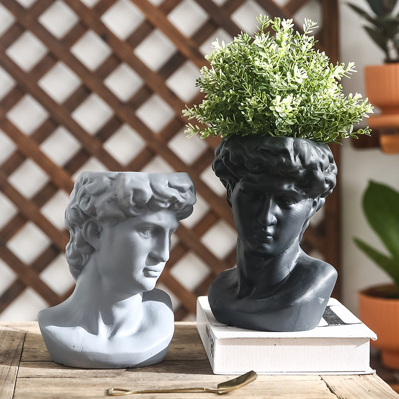 Decorative head vase