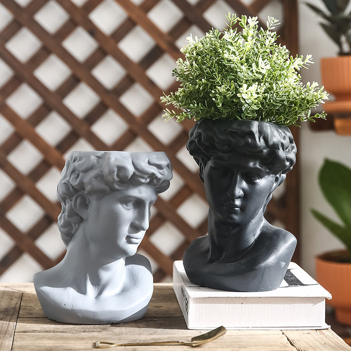 Decorative head vase