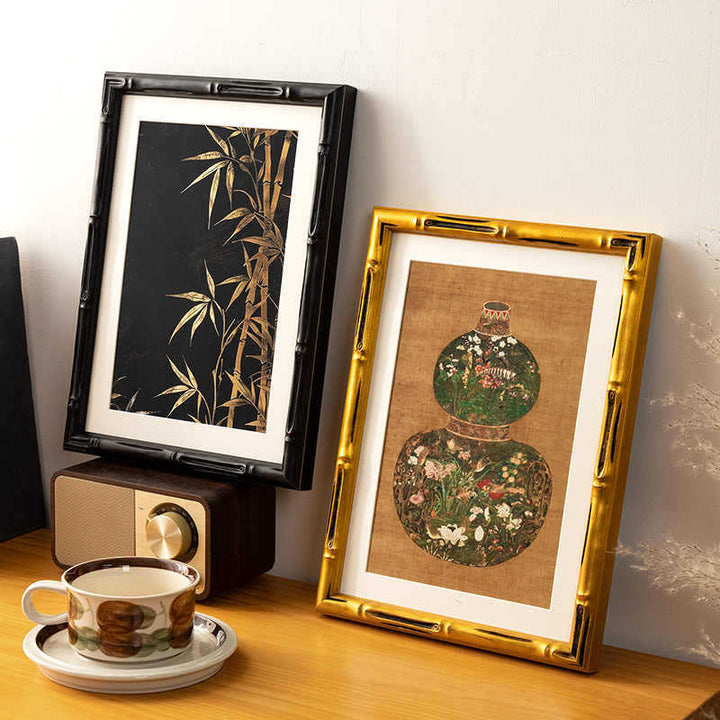 Artistic Framed Decorative Floral Artwork