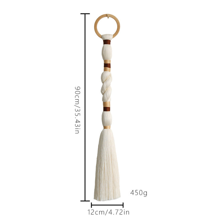 Wall decoration with elegant tassel design