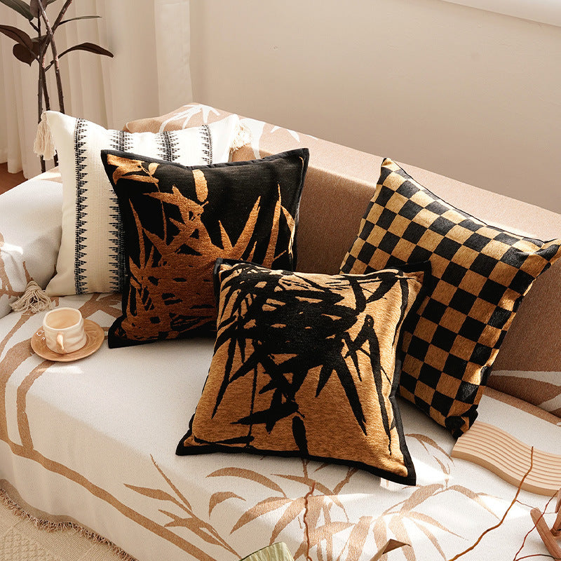 Decorative Floral Throw Pillow