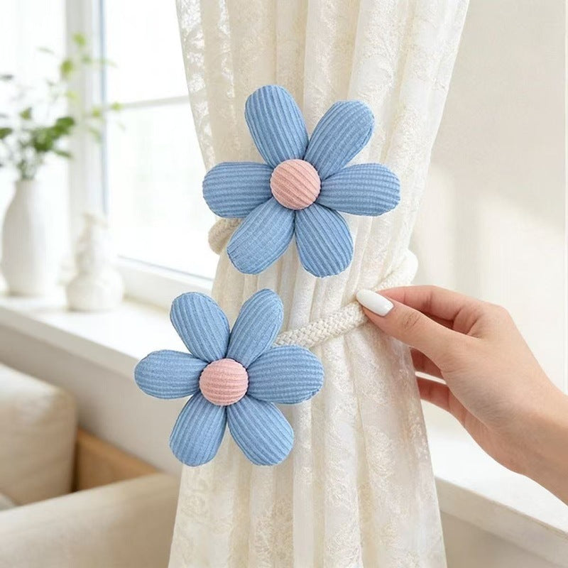 Decorative curtain holder