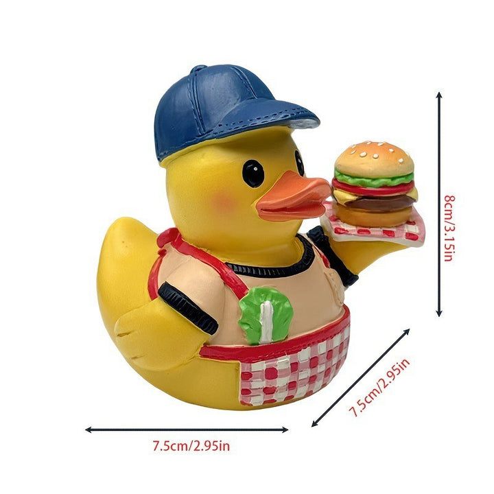 Funny Decor Rubber Duck with Sprinkles