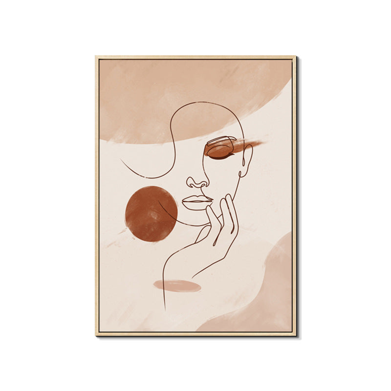Abstract Line Art Frame