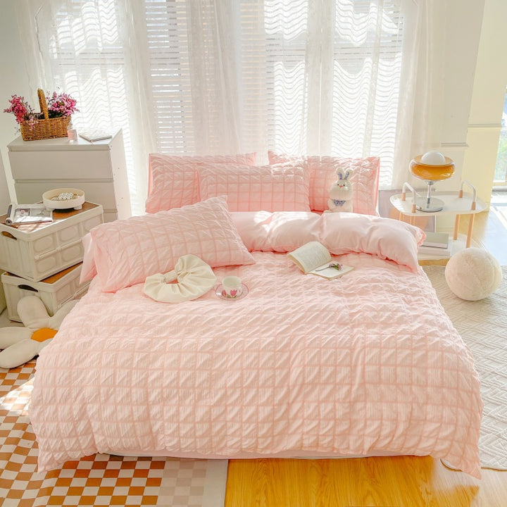 Soft Textured Bedding Set