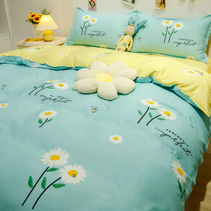 Fun Cartoon-Themed Duvet Cover Set