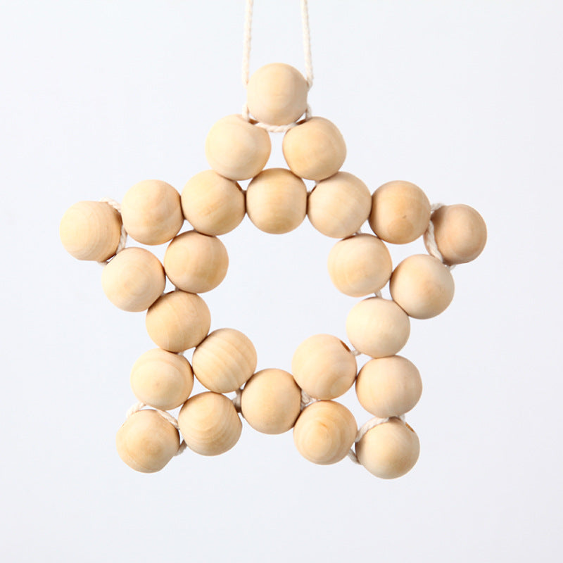 Decorative Wooden Star Wall Hanging