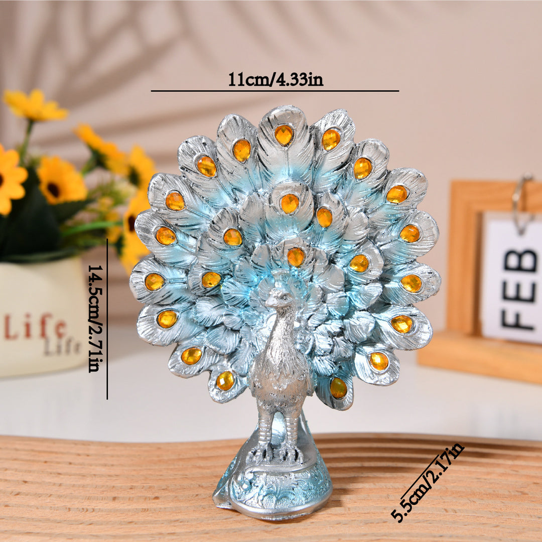 Decorative Peacock Figurine
