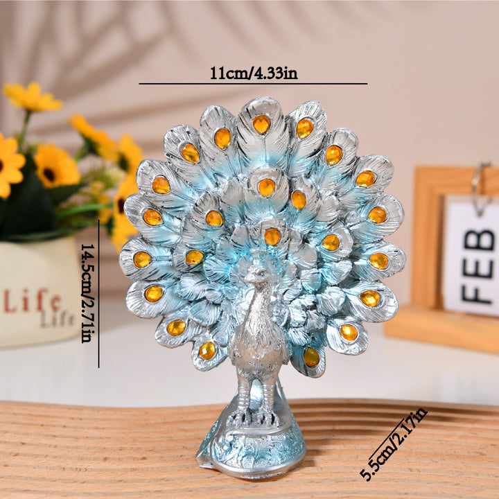 Decorative Peacock Figurine