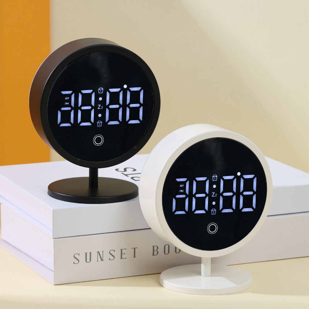 Digital bedside alarm clock with touch function