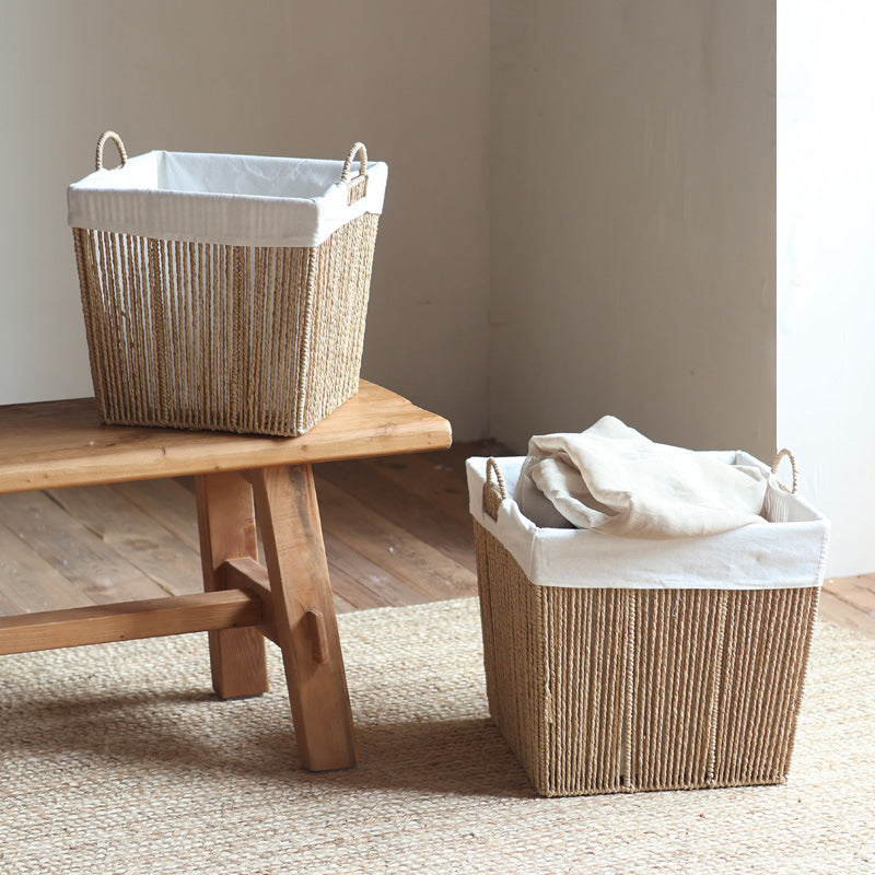 Upcycling storage basket
