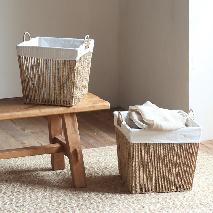 Upcycling storage basket