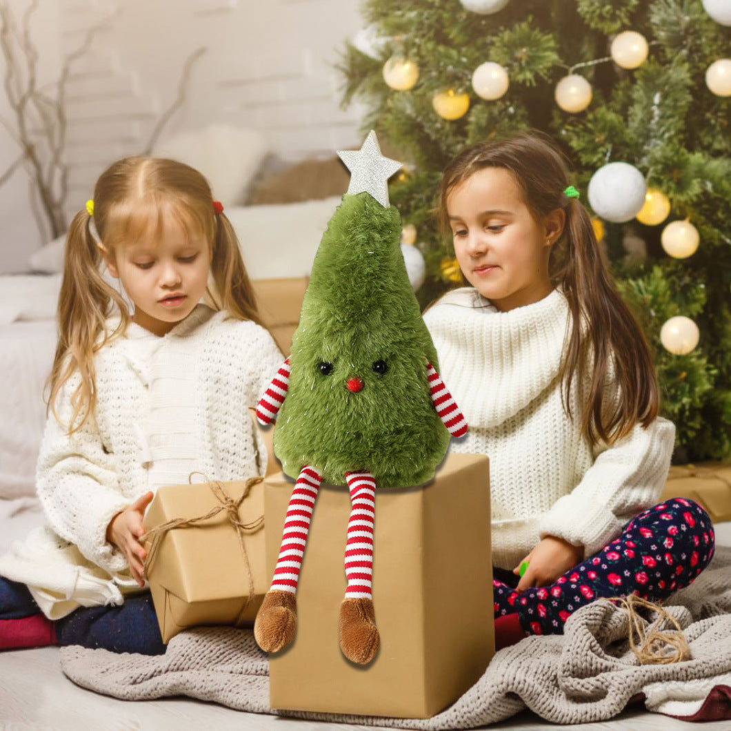 Cute Christmas Tree Plush Figure