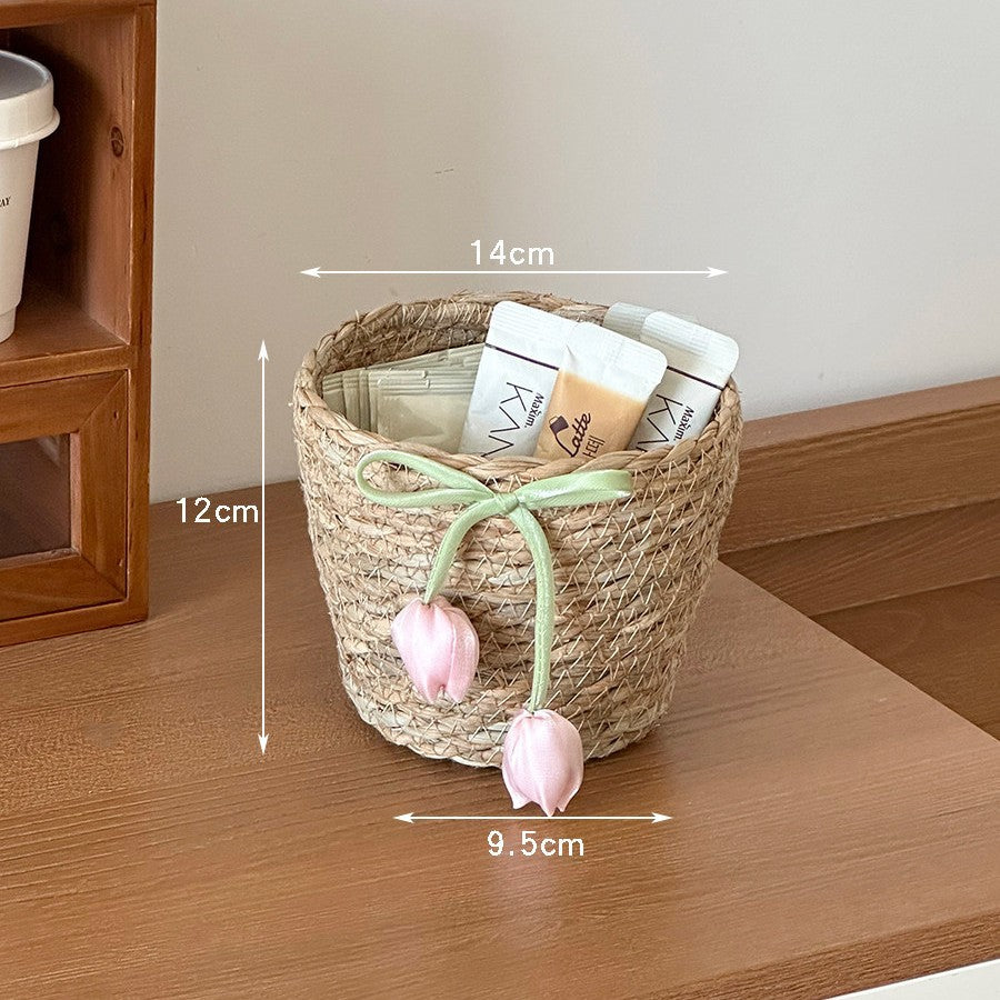 Decorative Woven Storage Basket