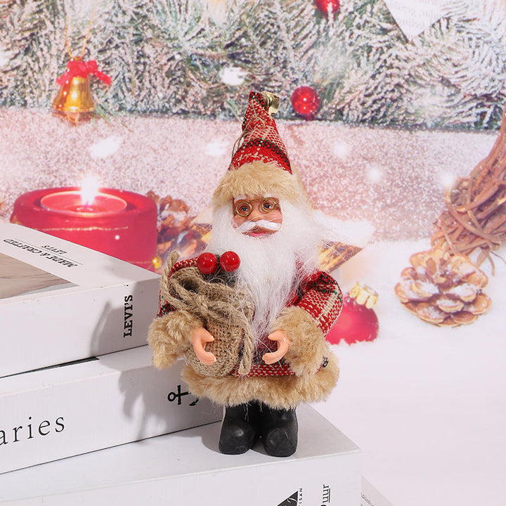 Decorative Santa Claus figure with high-quality detailing