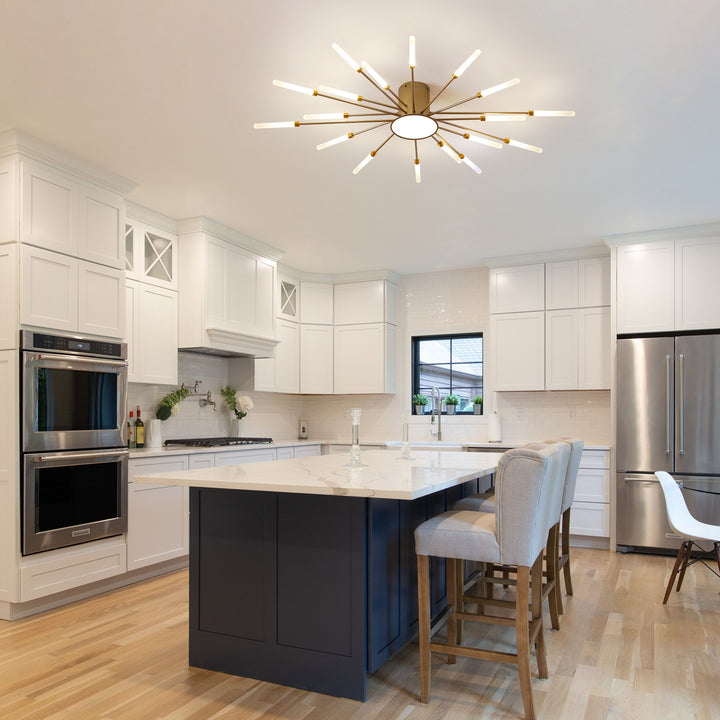 Star Explosion Ceiling Light
