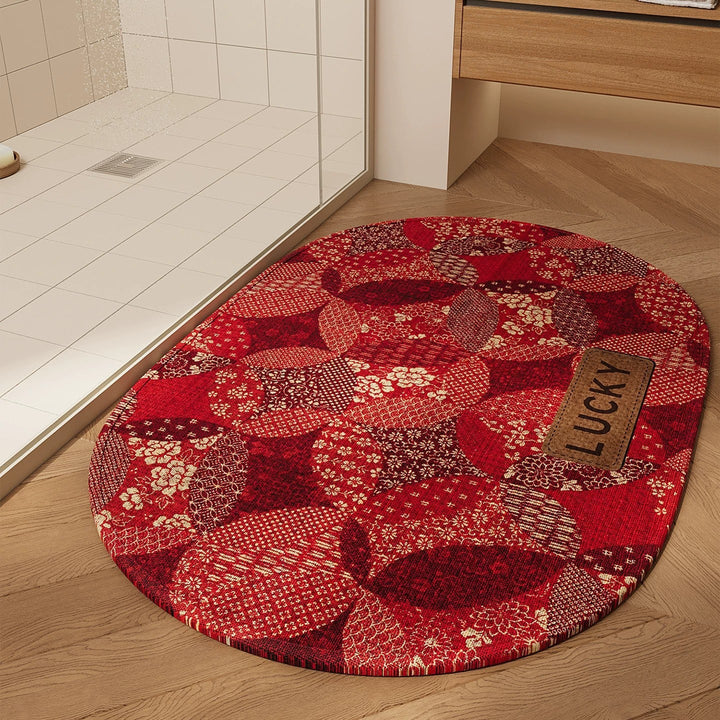 Decorative Lucky-Themed Area Rug
