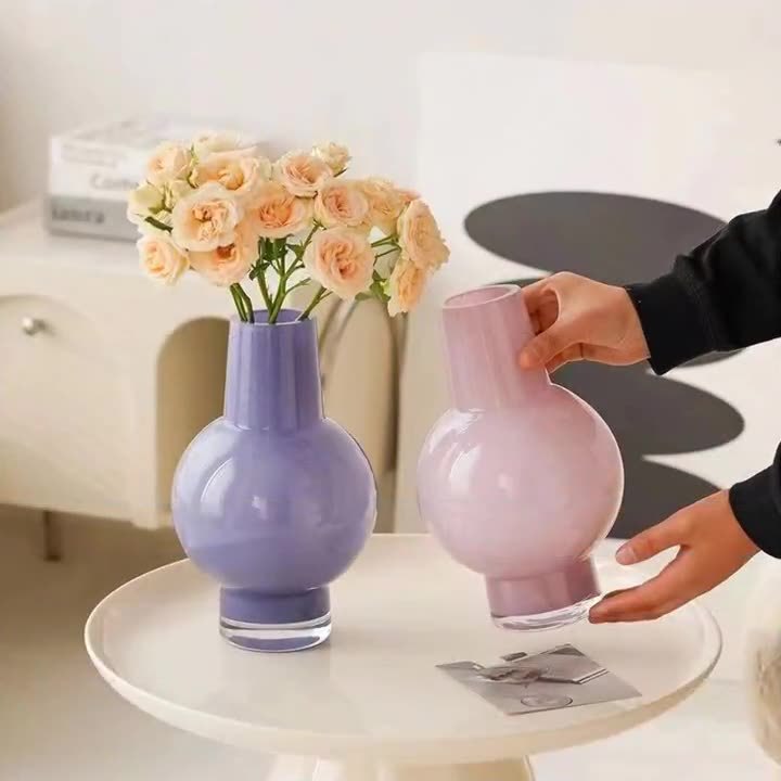 Modern Art Glass Vase