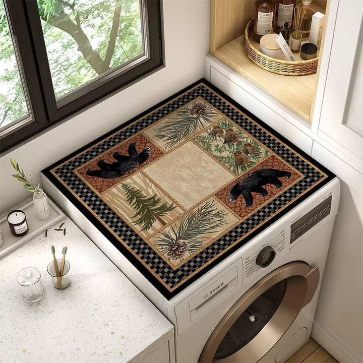Wildlife-Themed Laundry Room Mat
