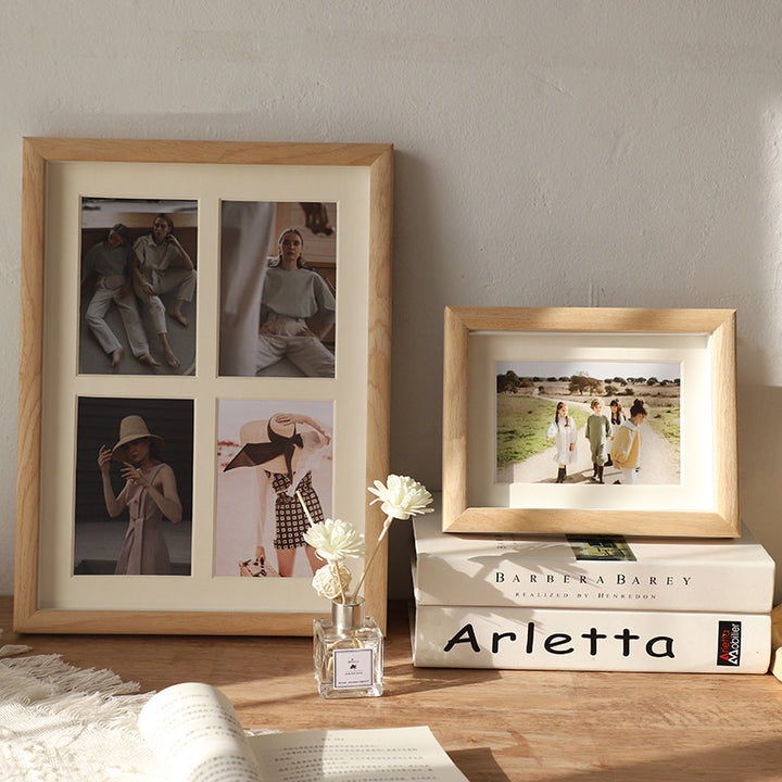 Double Photo Display Frame for Home Decor
