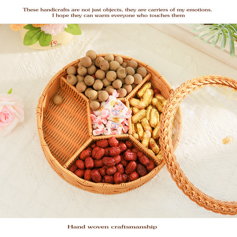 Elegant Wooden Serving Tray