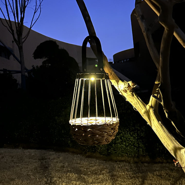 Decorative Basket Lamp