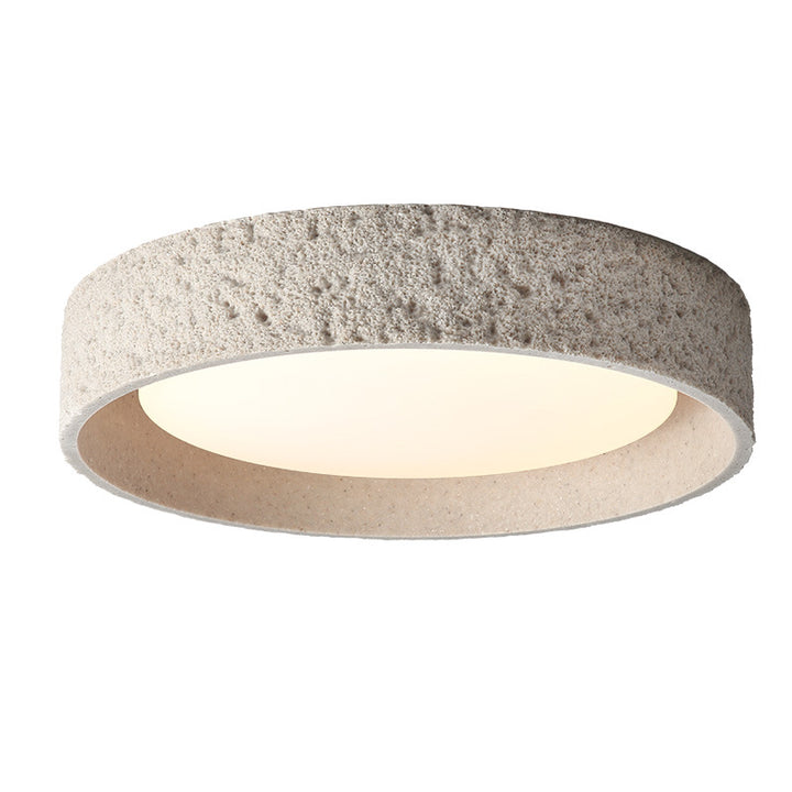 Modern stone mix ceiling light
