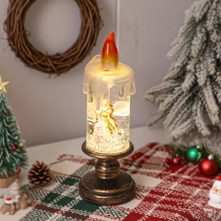 Nostalgic LED Christmas candle decoration