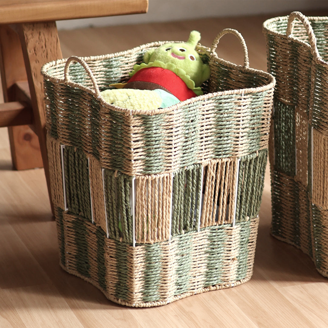 Handcrafted storage basket