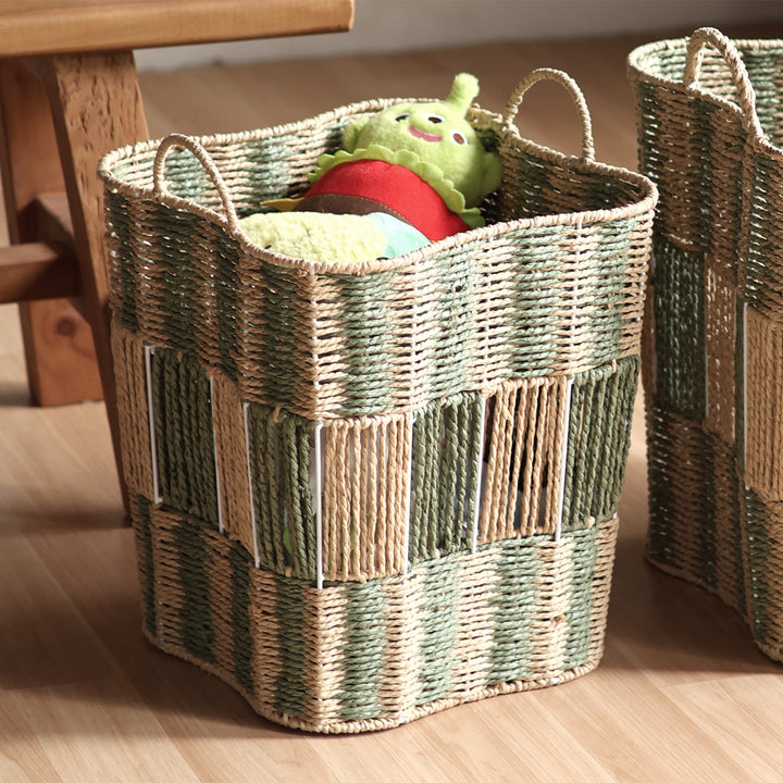 Handcrafted storage basket